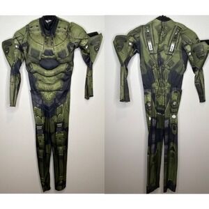 Kids Halo Master Chief Jumpsuit‎ Costume Cosplay Halloween